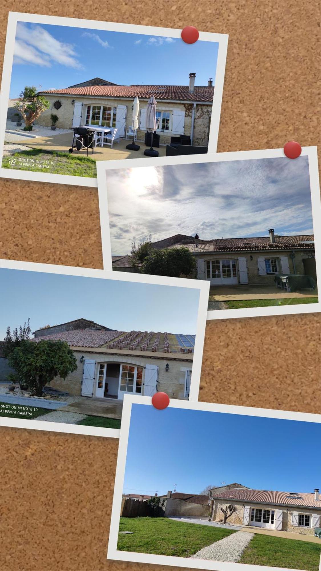 فيلا Domaine Des Pres De Joussac - Protocole Sanitaire Strict Jau-Dignac-et-Loirac المظهر الخارجي الصورة